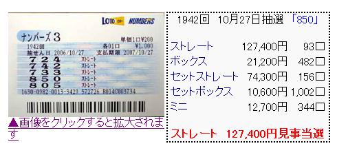 ナンバーズ自動生成ソフト 連日当選中 公開